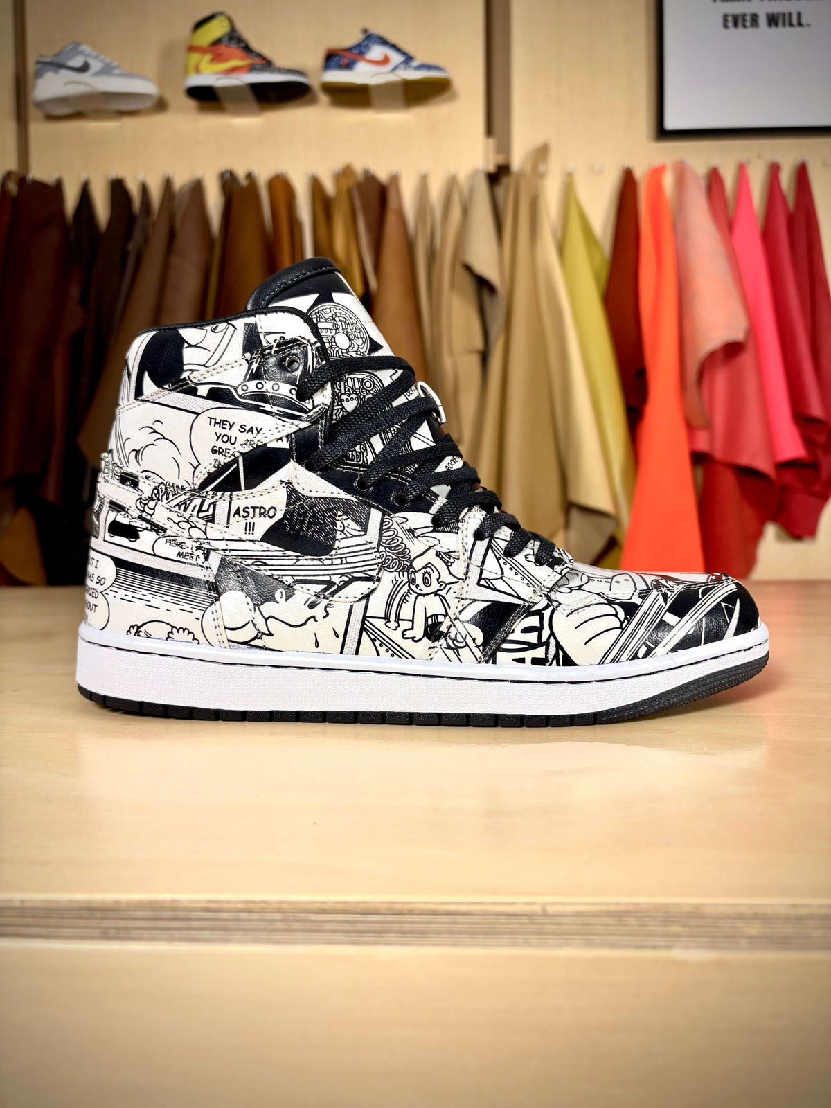 Custom SAMPLE 'Astro Boy' Air Jordan 1 - Size 10 US (Archive Sale)