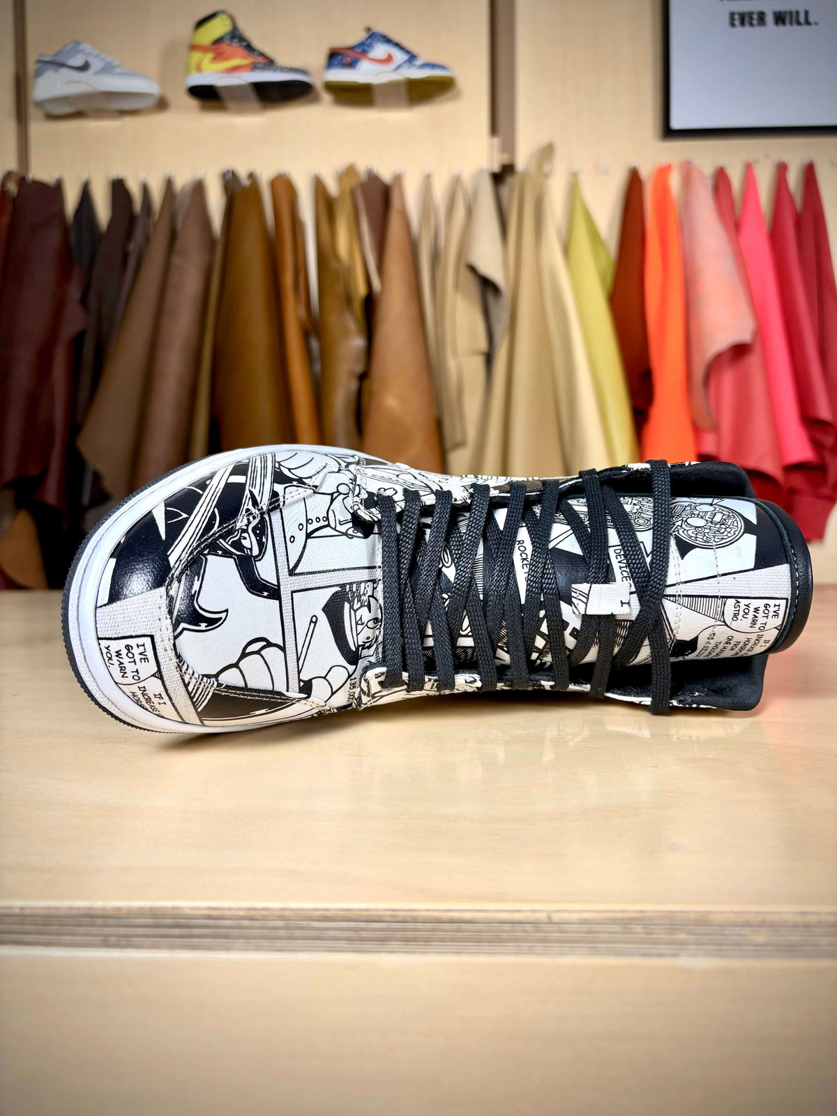 Custom SAMPLE 'Astro Boy' Air Jordan 1 - Size 10 US (Archive Sale)
