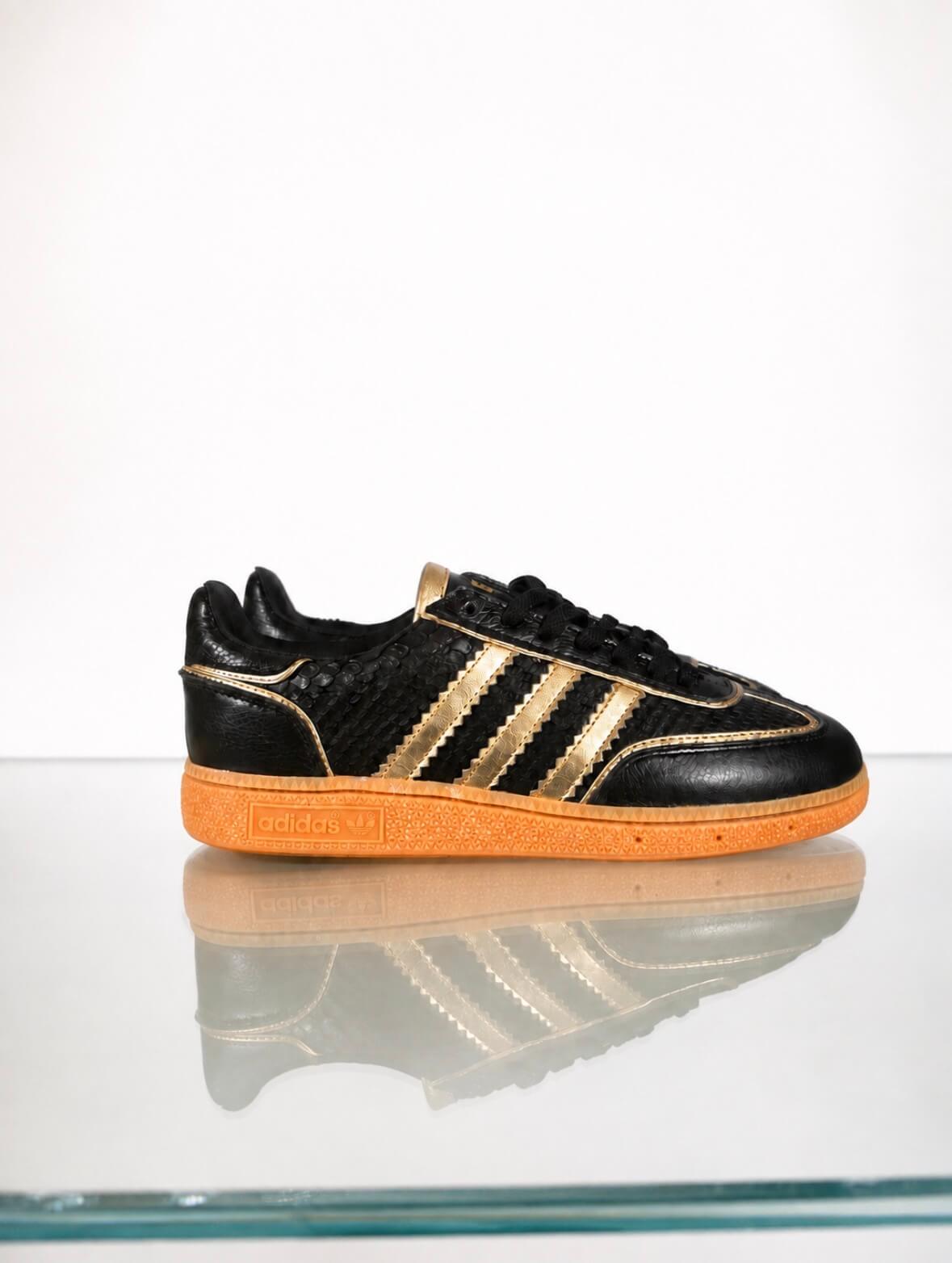 Custom adidas Spezial ‘Black Gold’ - Size 7 US Women’s (Archive Sale)