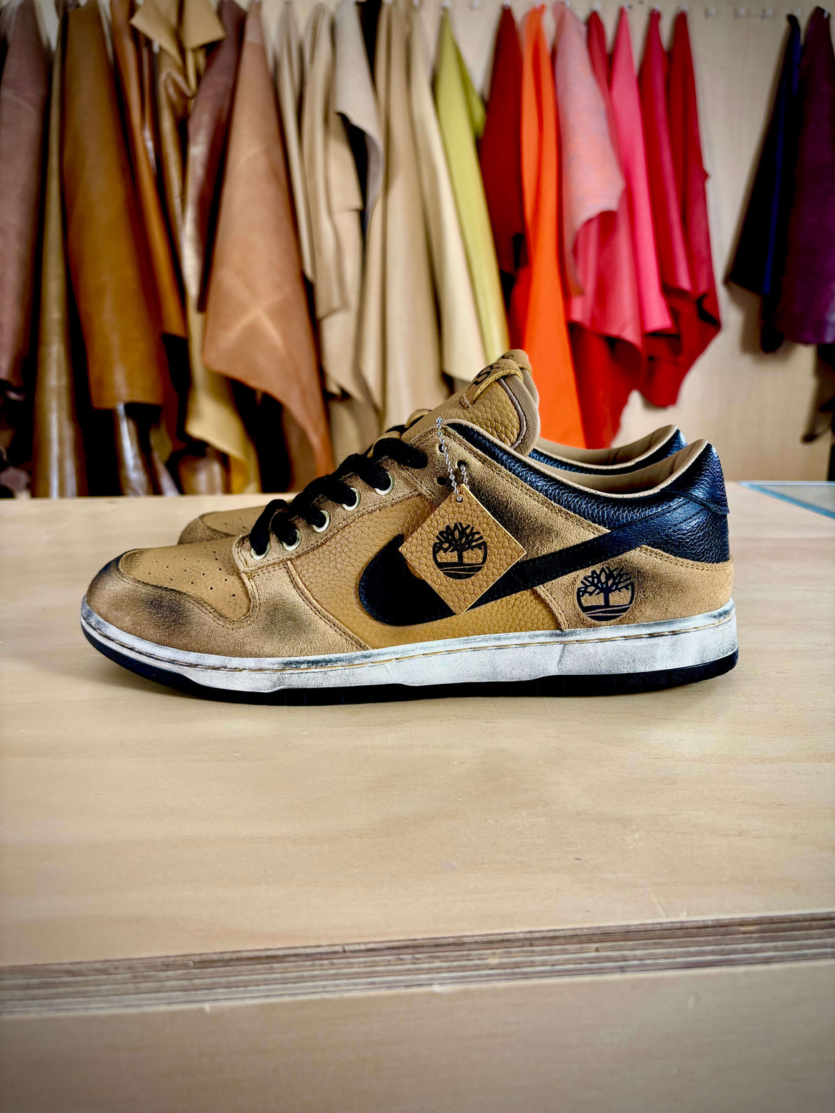 Custom ‘Timbs’ Dunk Low - Size 13 US (Archive Sale)