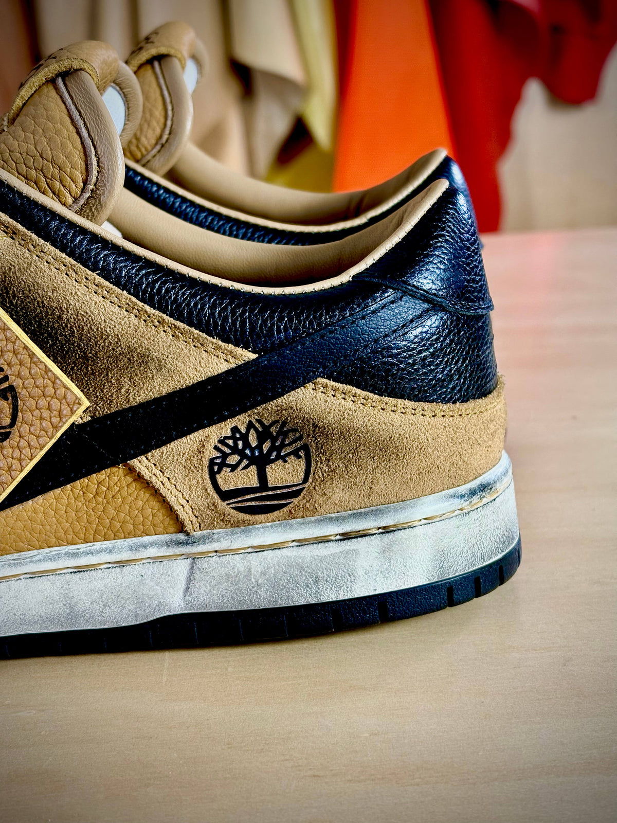 Custom ‘Timbs’ Dunk Low - Size 13 US (Archive Sale)