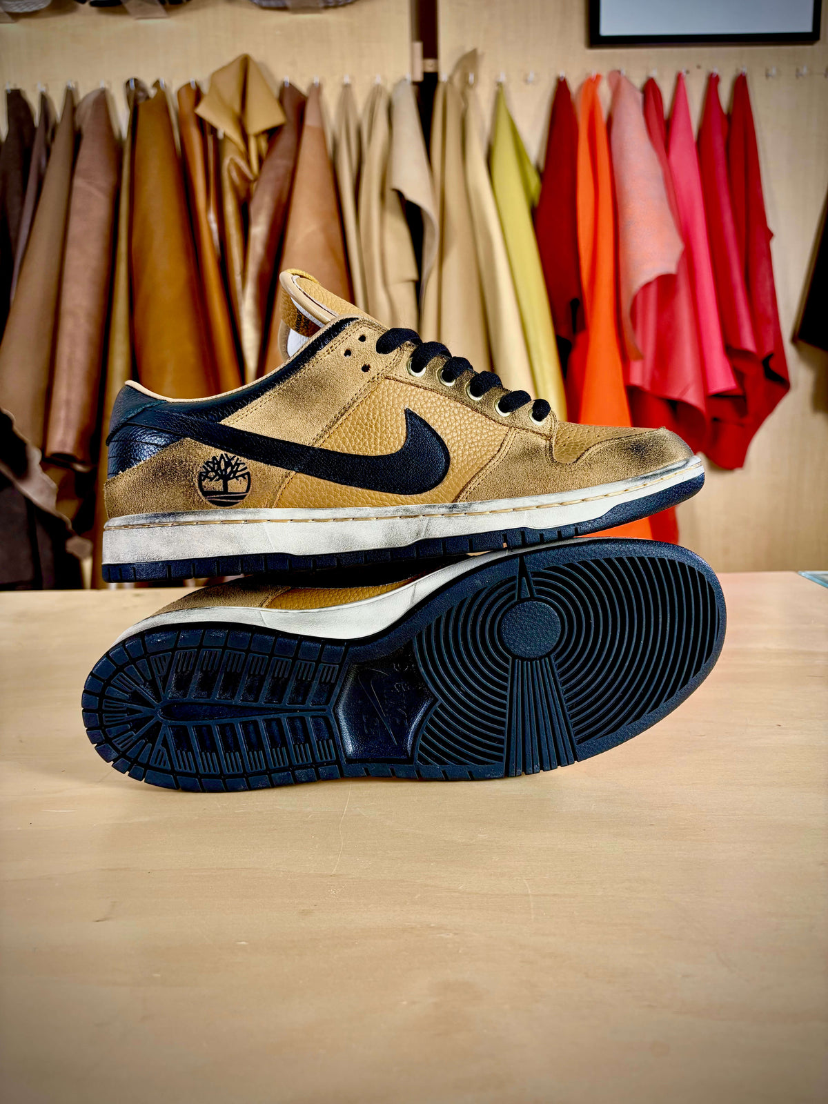 Custom ‘Timbs’ Dunk Low - Size 13 US (Archive Sale)