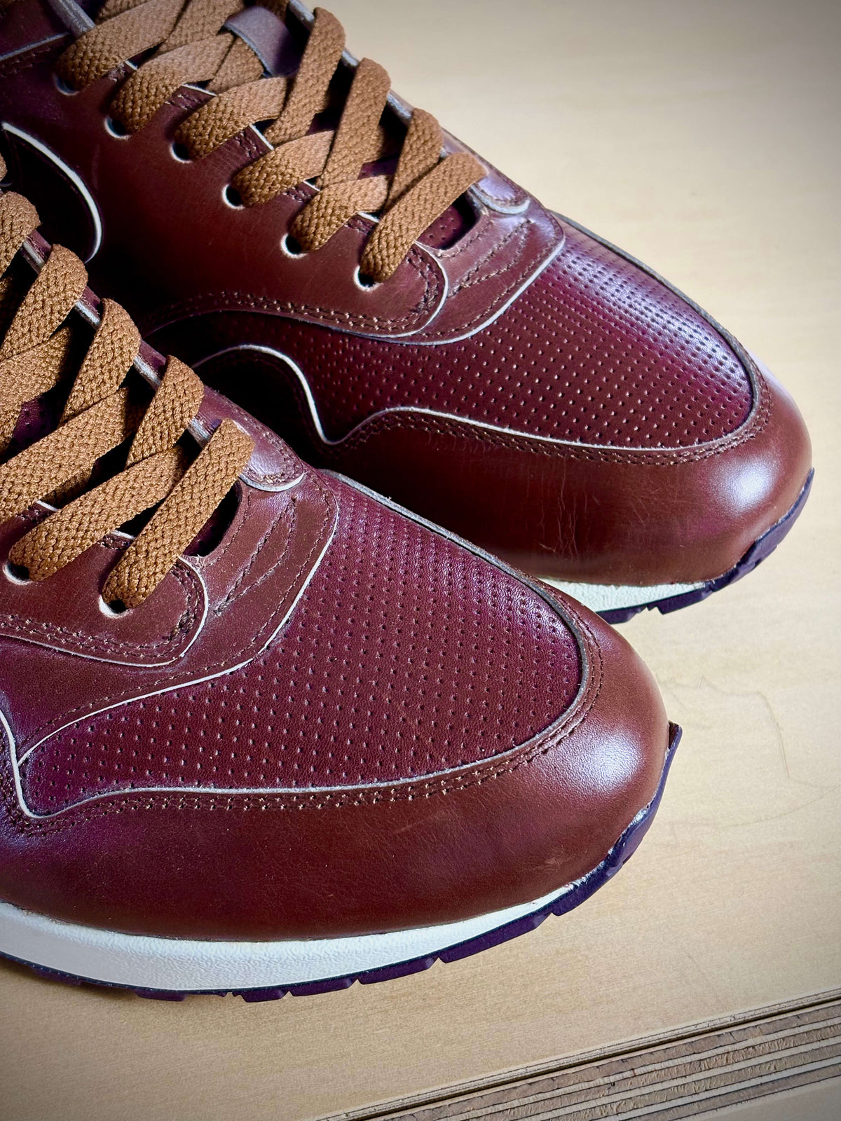 Custom ‘Oxblood’ Air Max 1 - Size 11 US (Archive Sale)