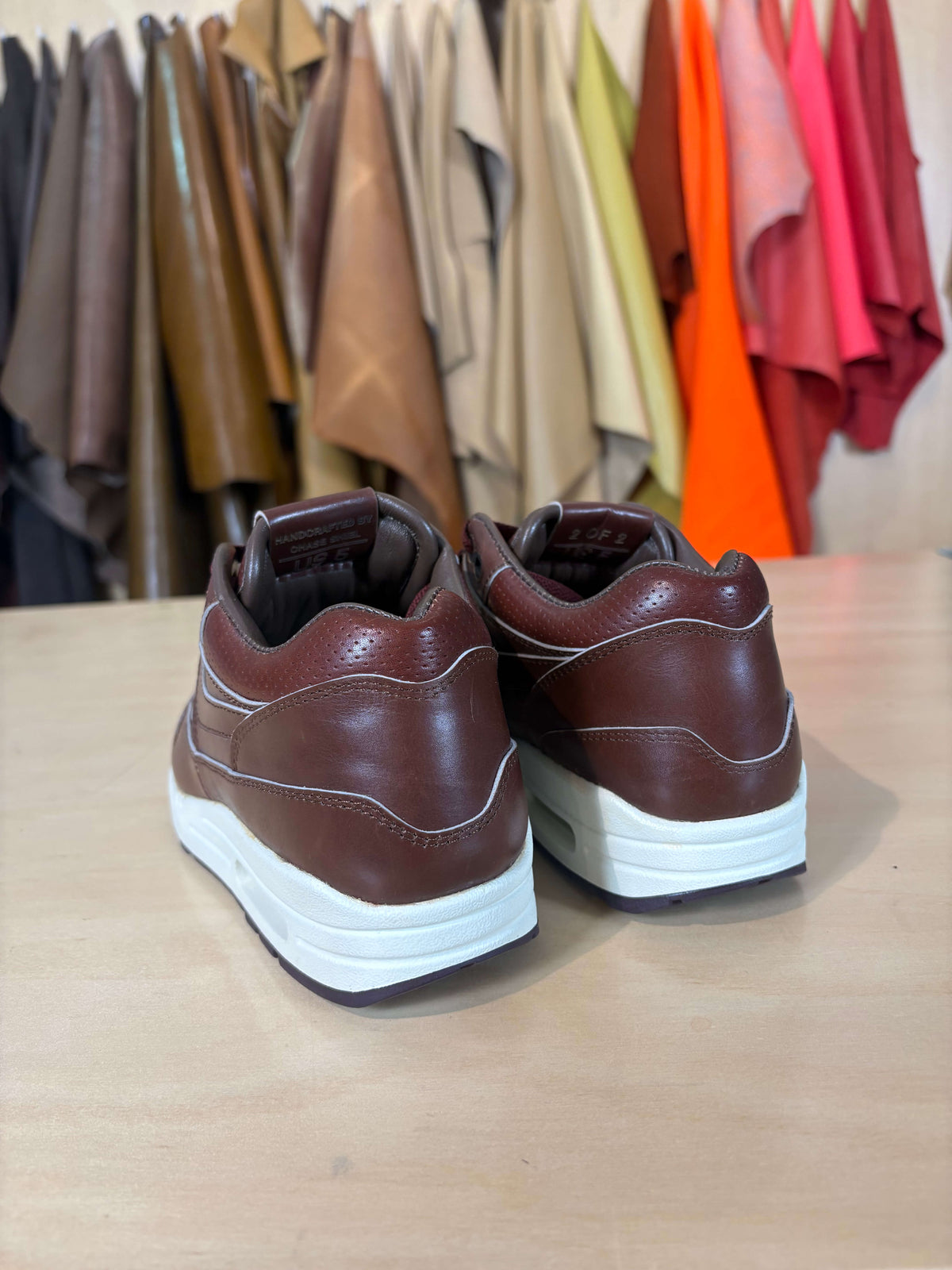 Custom ‘Oxblood’ Air Max 1 - Size 5 US Men's/6.5 US Women's (Archive Sale)