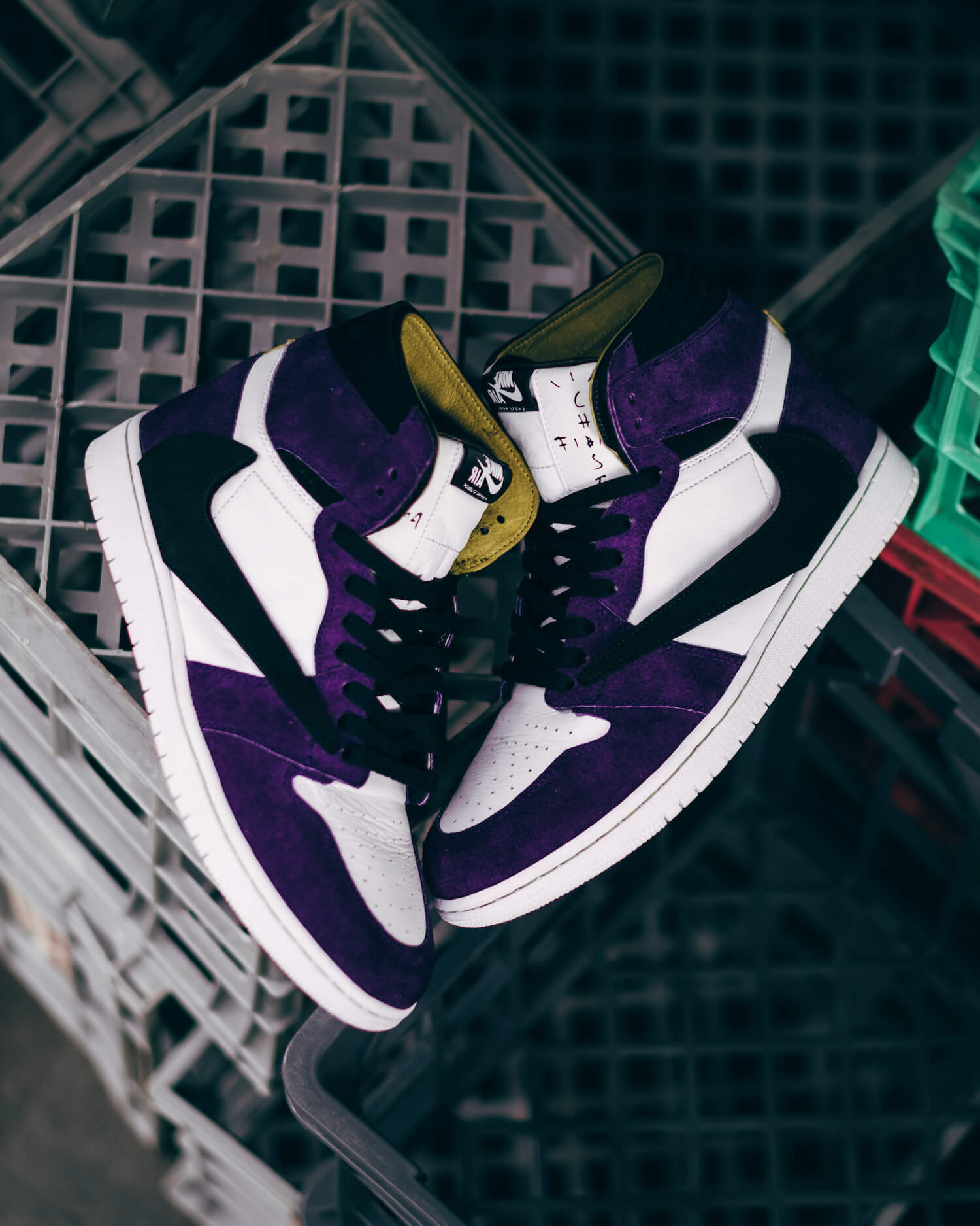 travis scott jordan 1 purple