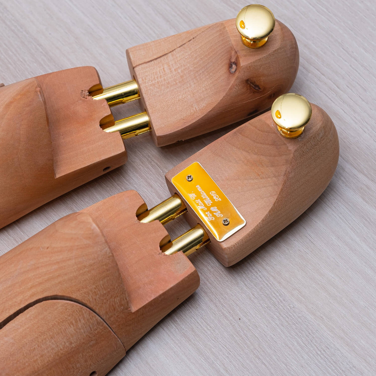 Personalised Cedar Wood Shoe Trees - ChaseShiel